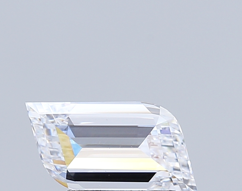 1.22 Ct VS1 D Step Cut Shield Premium Lab Grown Fancy Shape Diamond