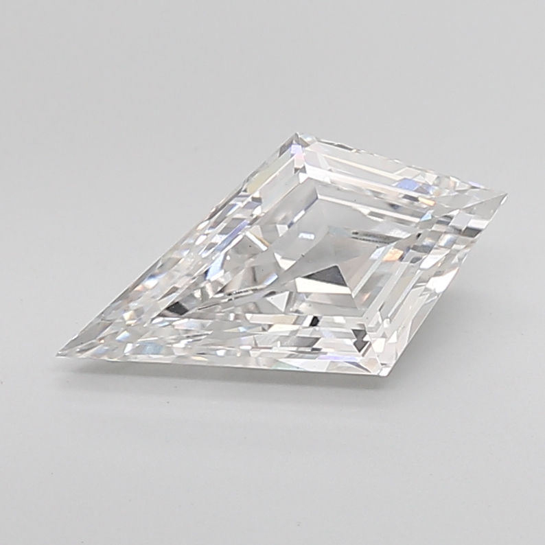 2.66 Ct VS1 E Step Cut Kite Statement Lab Grown Fancy Shape Diamond