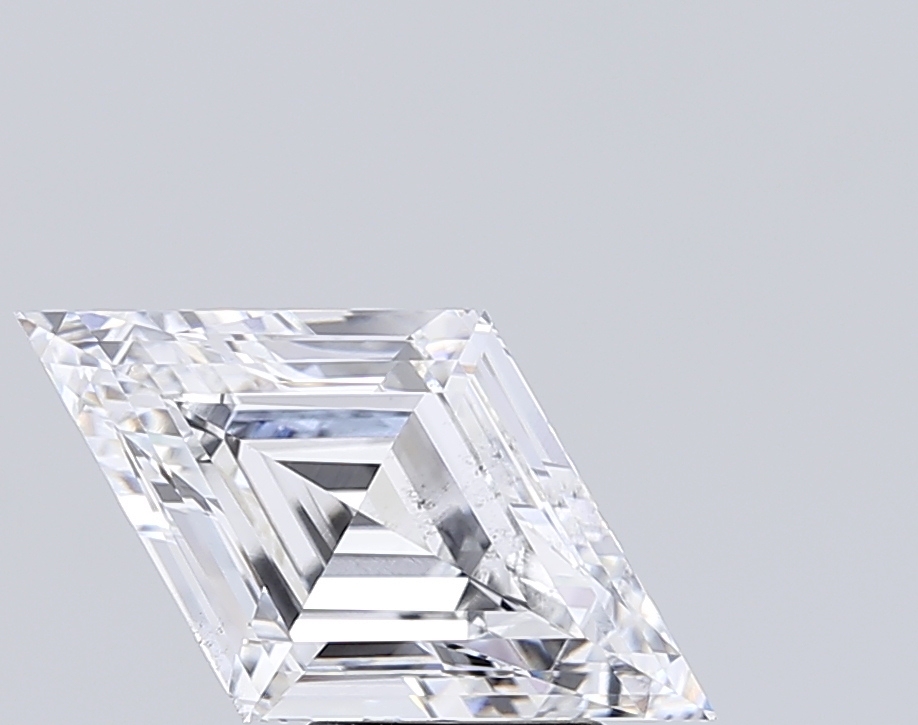 3.77 Ct VS2 D Step Cut Lozenge Statement Lab Grown Fancy Shape Diamond