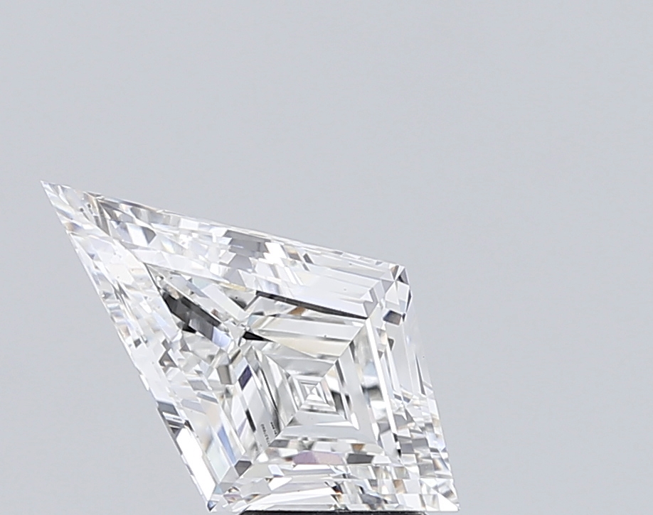 4.09 Ct VS2 F Step Cut Kite High End Lab Grown Fancy Shape Diamond