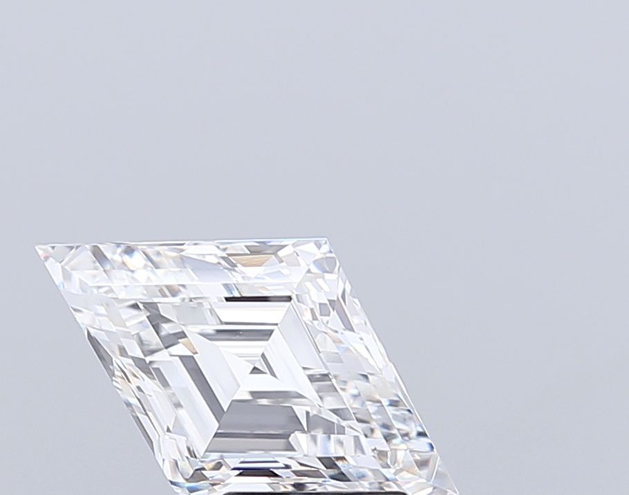 4.08 Ct VS1 E Step Cut Lozenge Ultra Luxury Lab Grown Fancy Shape Diamond