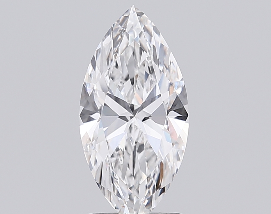 2.58 Ct VVS2 D Brilliant Cut Marquise Lab Grown Fancy Shape Diamond