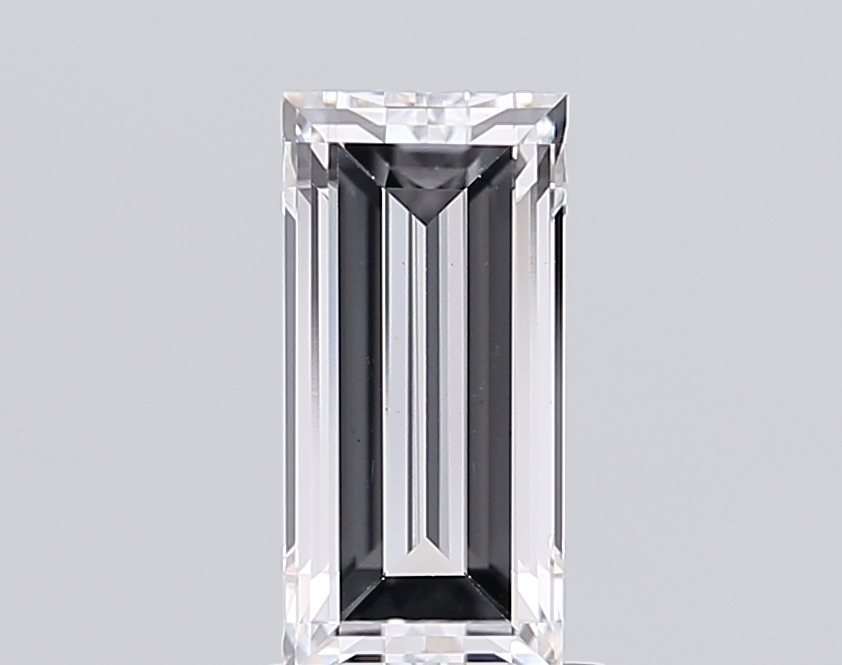 1.49 Ct VS1 E Step Cut Baguette Lab Grown Fancy Shape Diamond