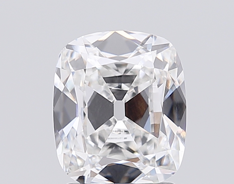 2.02 Ct VVS2 E Old Cut Cushion Lab Grown Fancy Shape Diamond