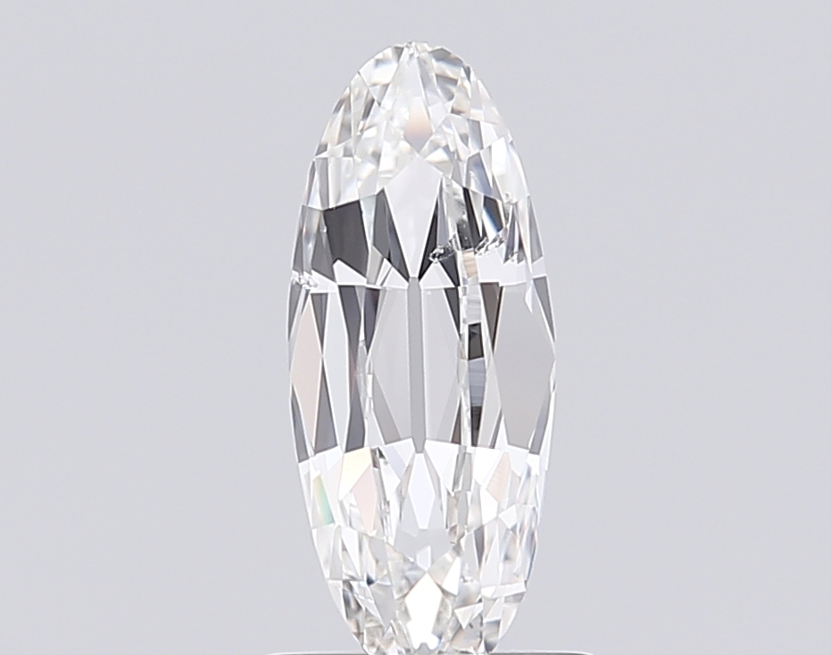 1.00 Ct VS2 I Old Cut Oval Natural Fancy Shape Diamond