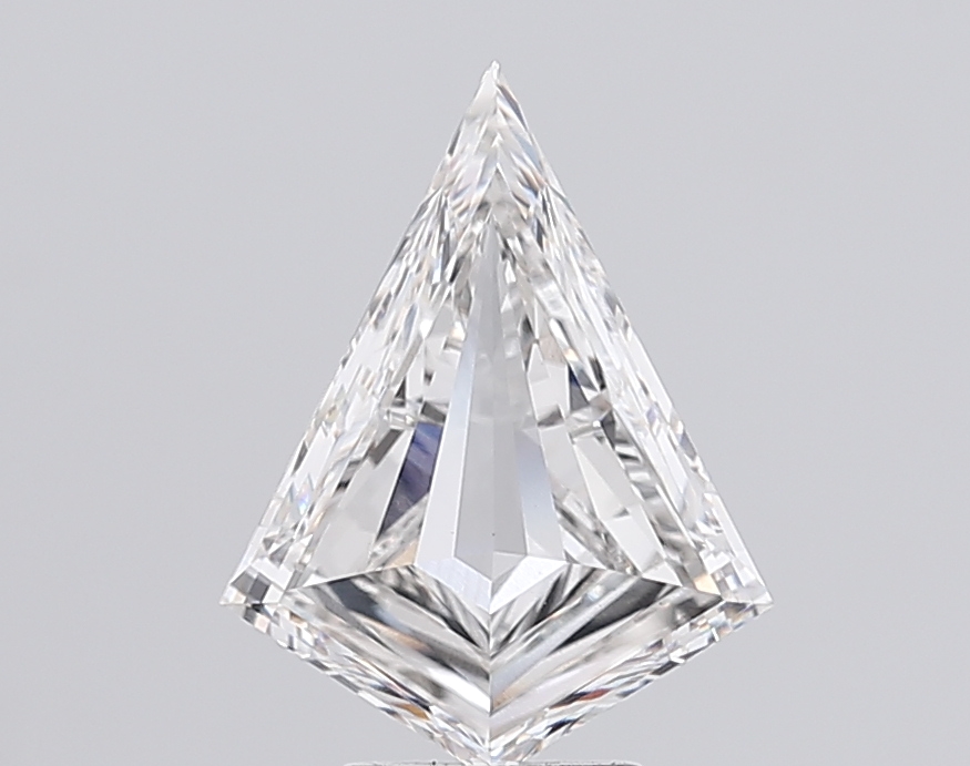 3.19 Ct VVS2 G Step Cut Kite Lab Grown Fancy Shape Diamond