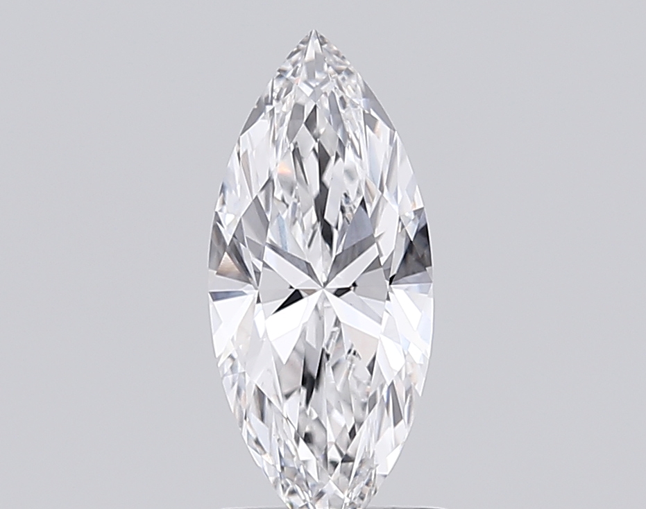 1.54 Ct VVS2 D Brilliant Cut Marquise Lab Grown Fancy Shape Diamond