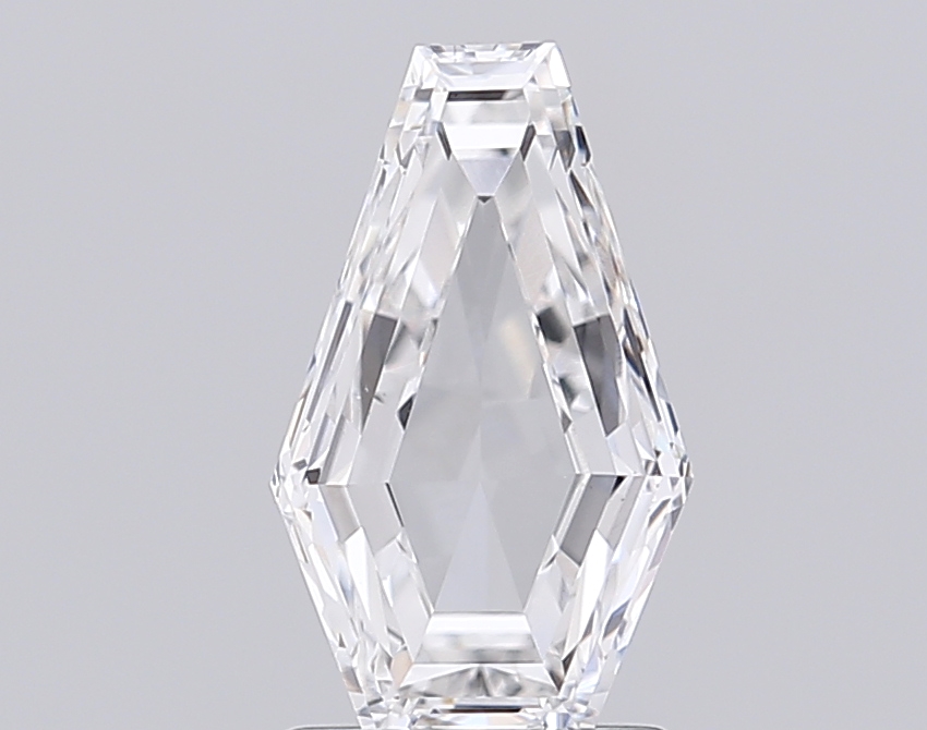 1.78 Ct VS1 E Step Cut Coffin Lab Grown Fancy Shape Diamond