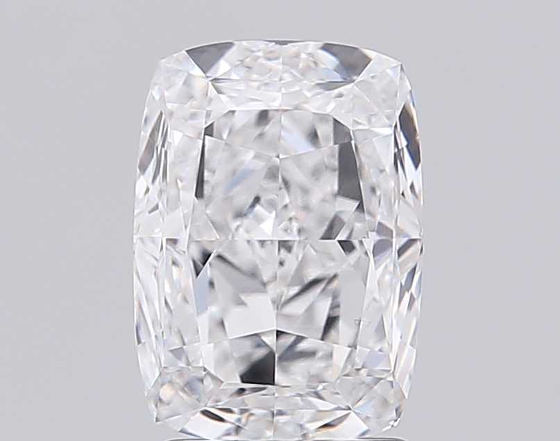 3.01 Ct VS1 D Brilliant Cut Cushion Lab Grown Fancy Shape Diamond