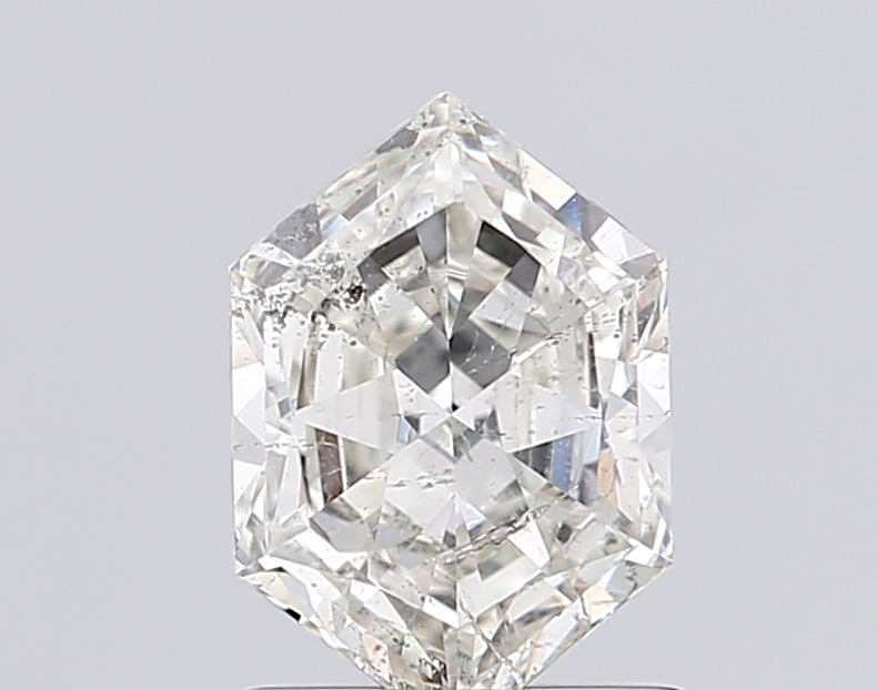1.00 Ct I1 I Brilliant Cut Hexagonal Natural Fancy Shape Diamond