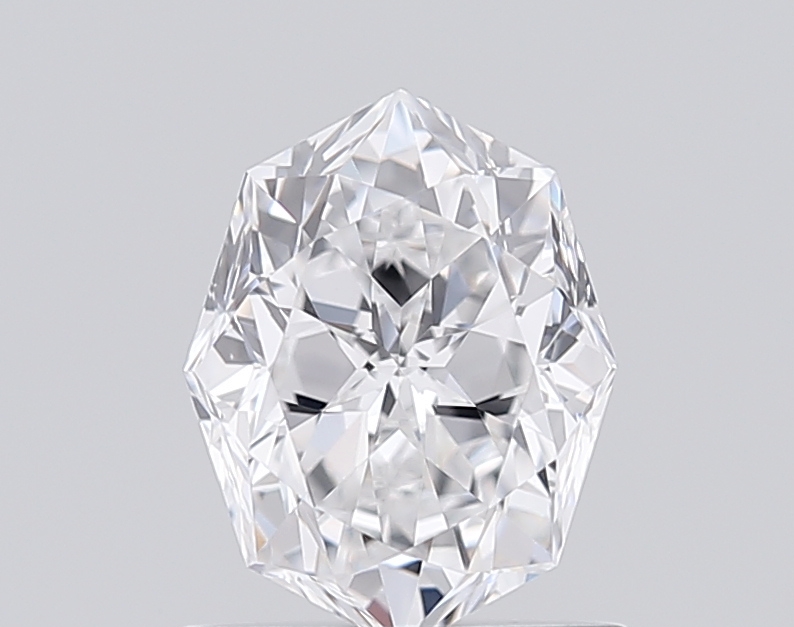 0.95 Ct VS2 F Brilliant Cut Octagone Natural Fancy Shape Diamond