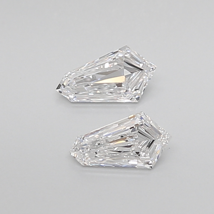 0.29CT VVS2 Fancy Yellow Kite Diamond 6.55*5.45*1.55MM