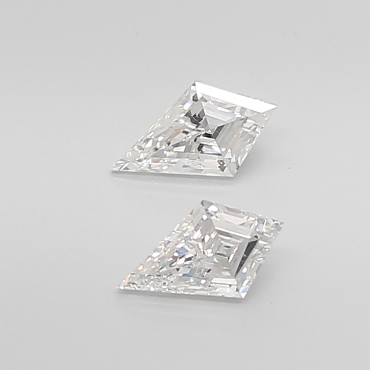 0.79CT H VS2 Kite Fine Matching Diamond Pair 7.35*4.25*2.65MM