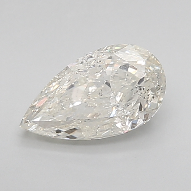 1.02 Ct SI2 I Step Cut Pear Elegant Fancy Shape Diamond