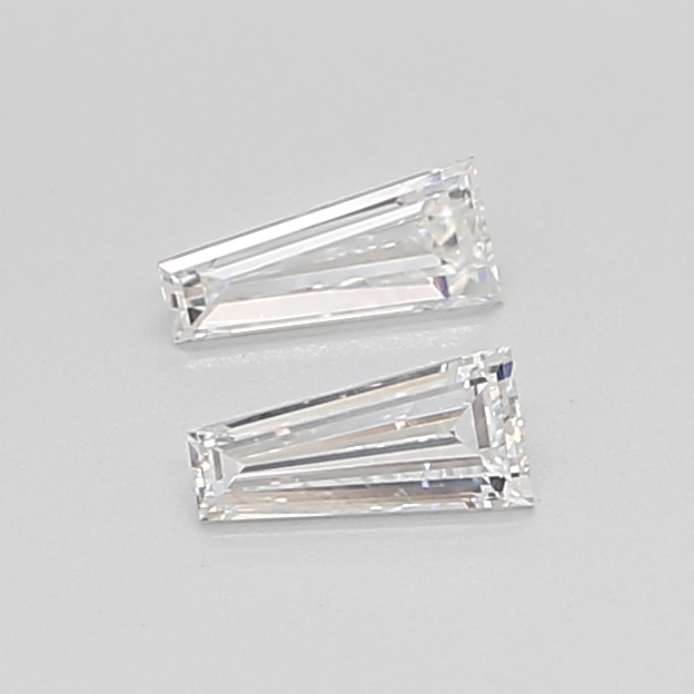 0.29CT G VS1 Taper Natural Diamond Pair 5*2.45*1.7MM