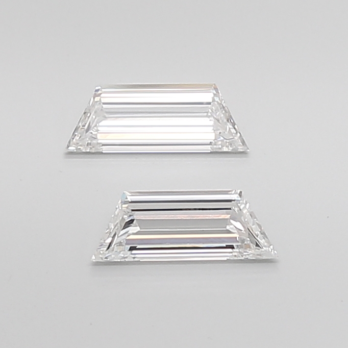 1.95CT F VVS2 Alphabet Lab Grown Fancy Shape Diamond 8.3*6.35*4.5MM