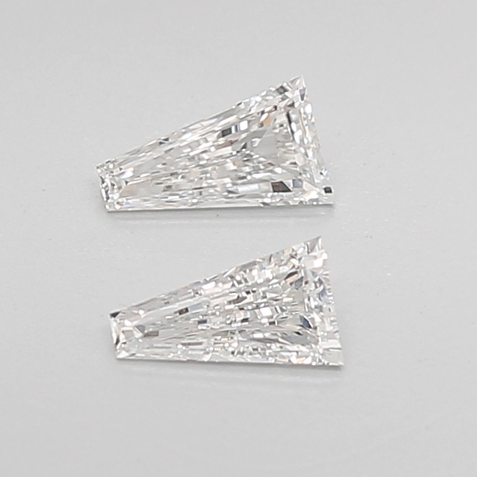 0.37CT H VS2 Taper Natural Diamond Pair 5.35*3.2*1.6MM