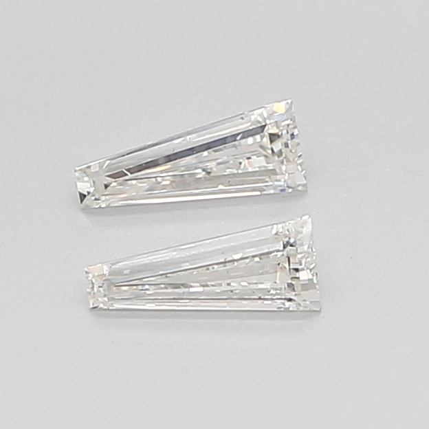 0.29CT I VS2 Taper Natural Diamond Pair 5.6*2.4*1.55MM