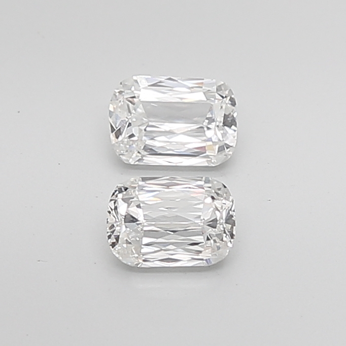 1.01 Ct VS1 G Criss Cut Ashoka Premium Natural Diamond Pair