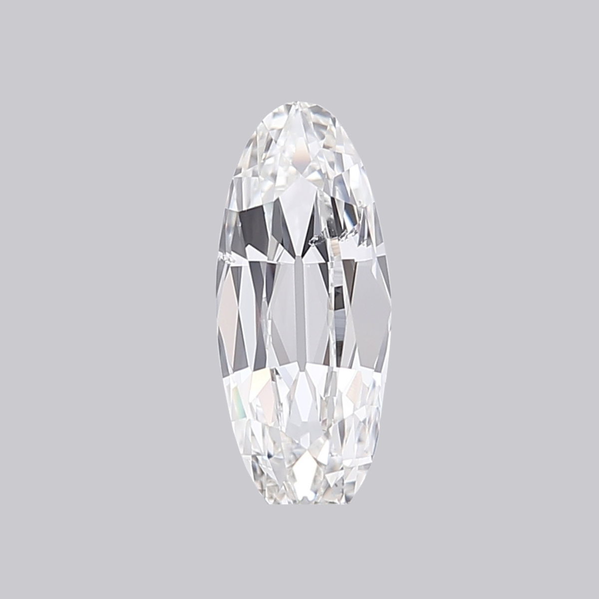 1.00CT I VS2 Old Cut Oval Natural Fancy Shape Diamond 10.9*4.5*2.65MM