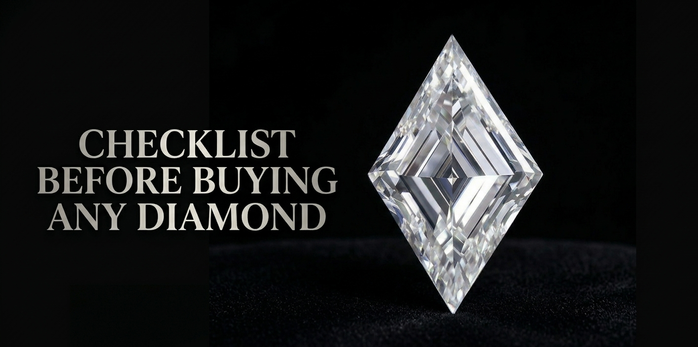 Checklist Before Buying Any Diamond