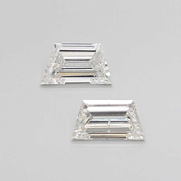 0.59 CT H VS2 TRAPEZOID diamond Pairs Inventory