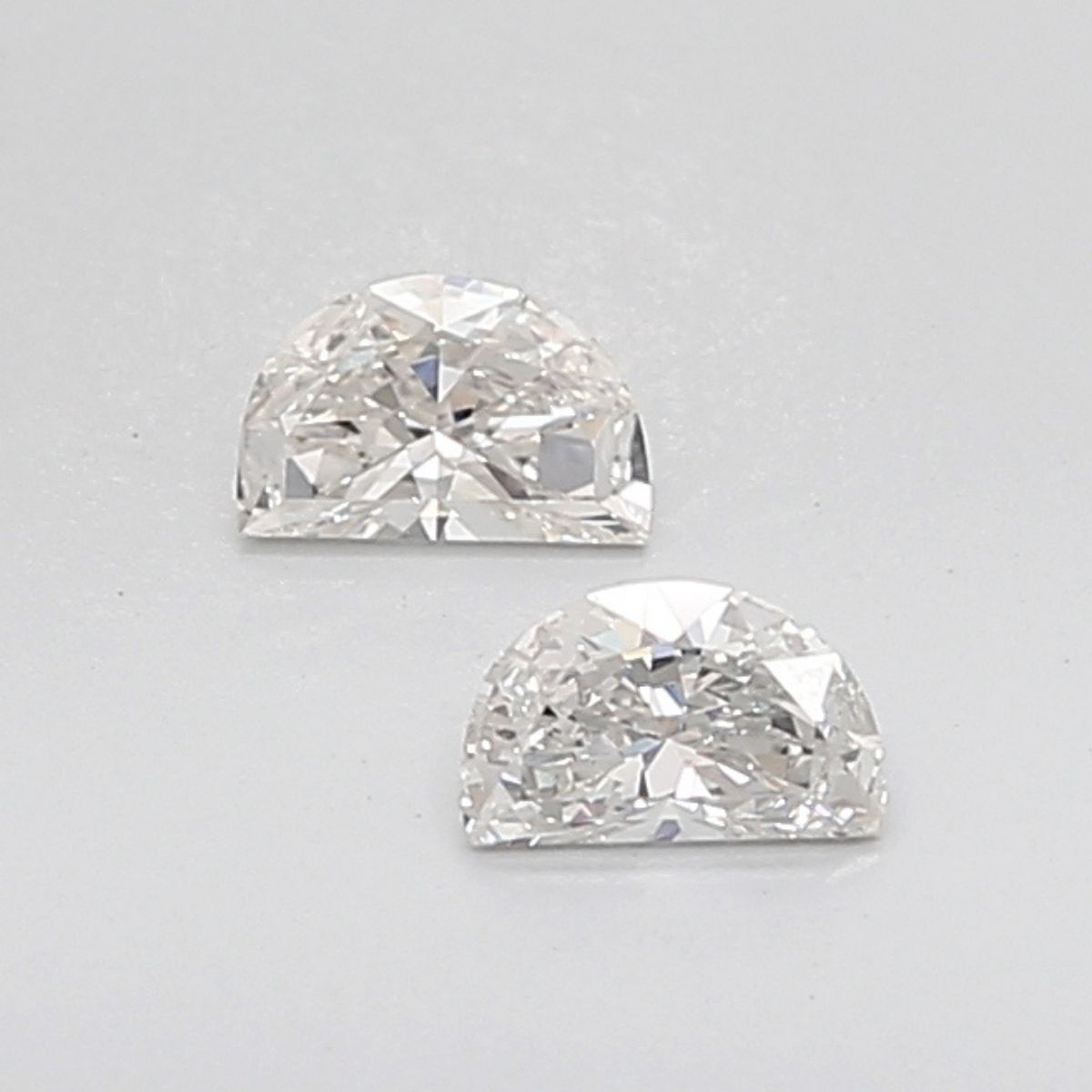 0.34 CT I VS1 HALF MOON diamond Pairs Inventory