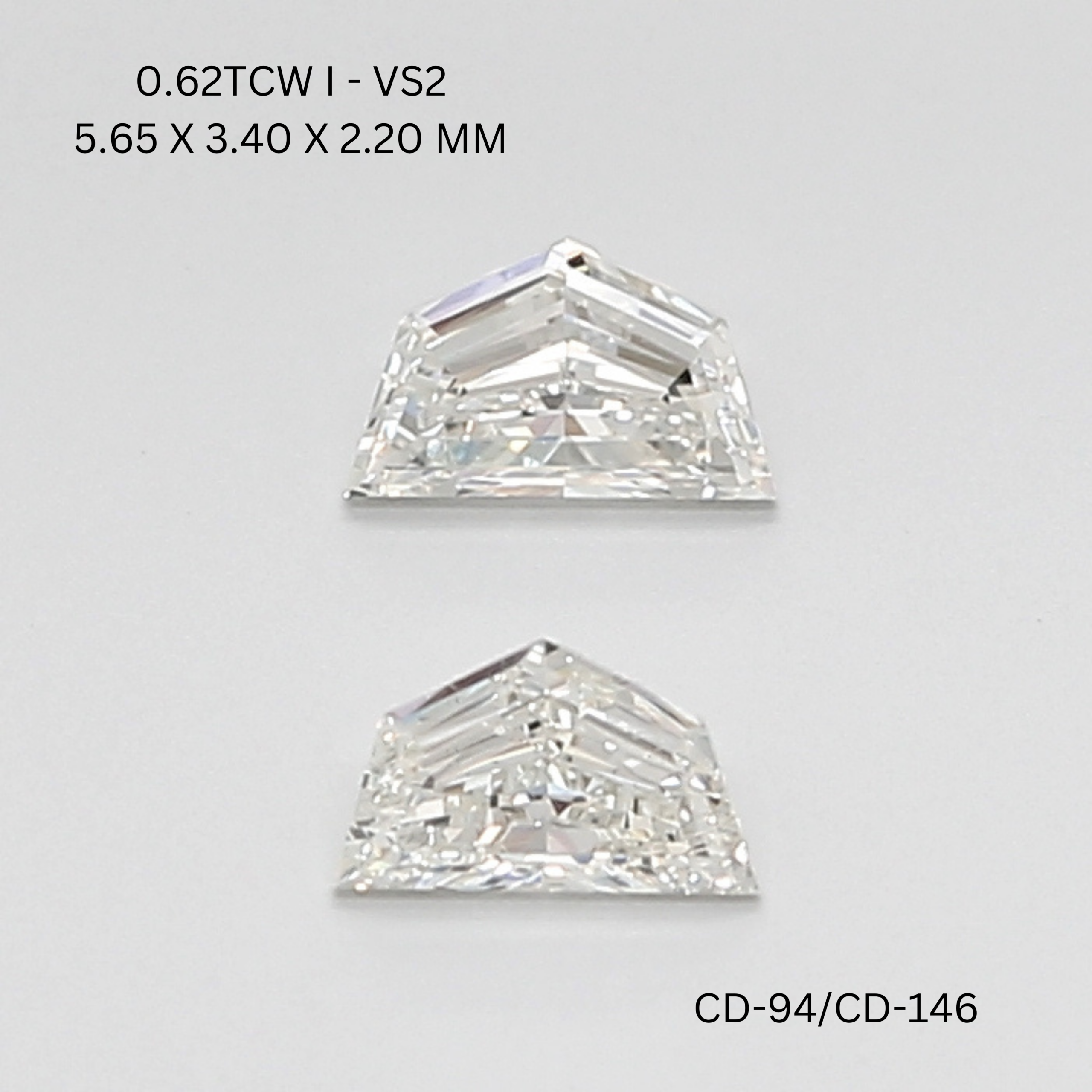 Timeless Cadillac Diamond Match Pair – OM Jewels Inc
