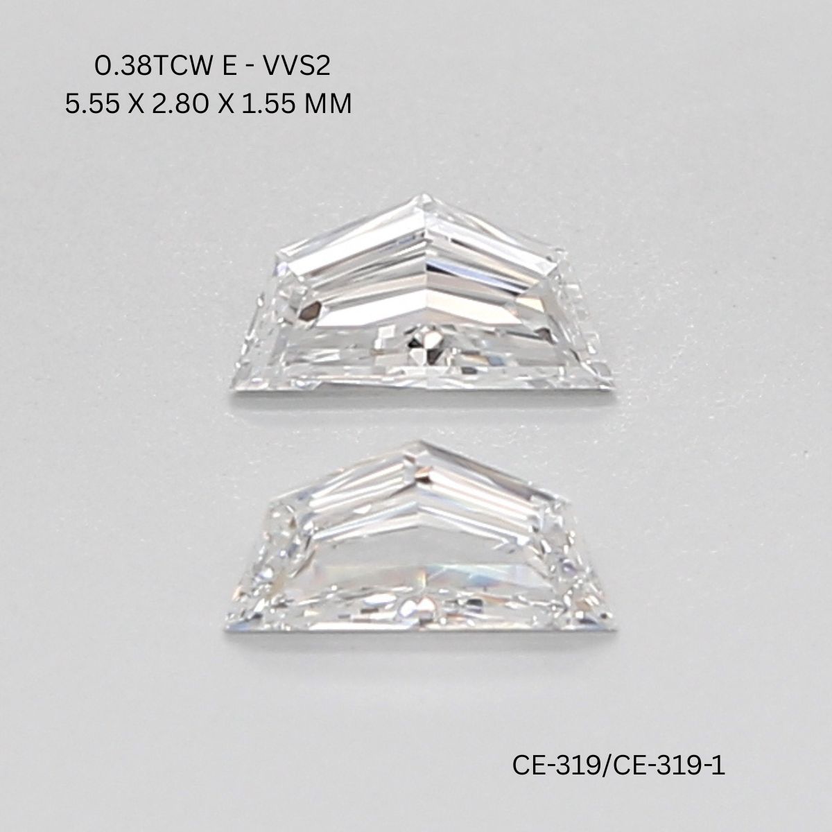 Radiance Cadillac Match Diamond Pair At OM Jewels Inc