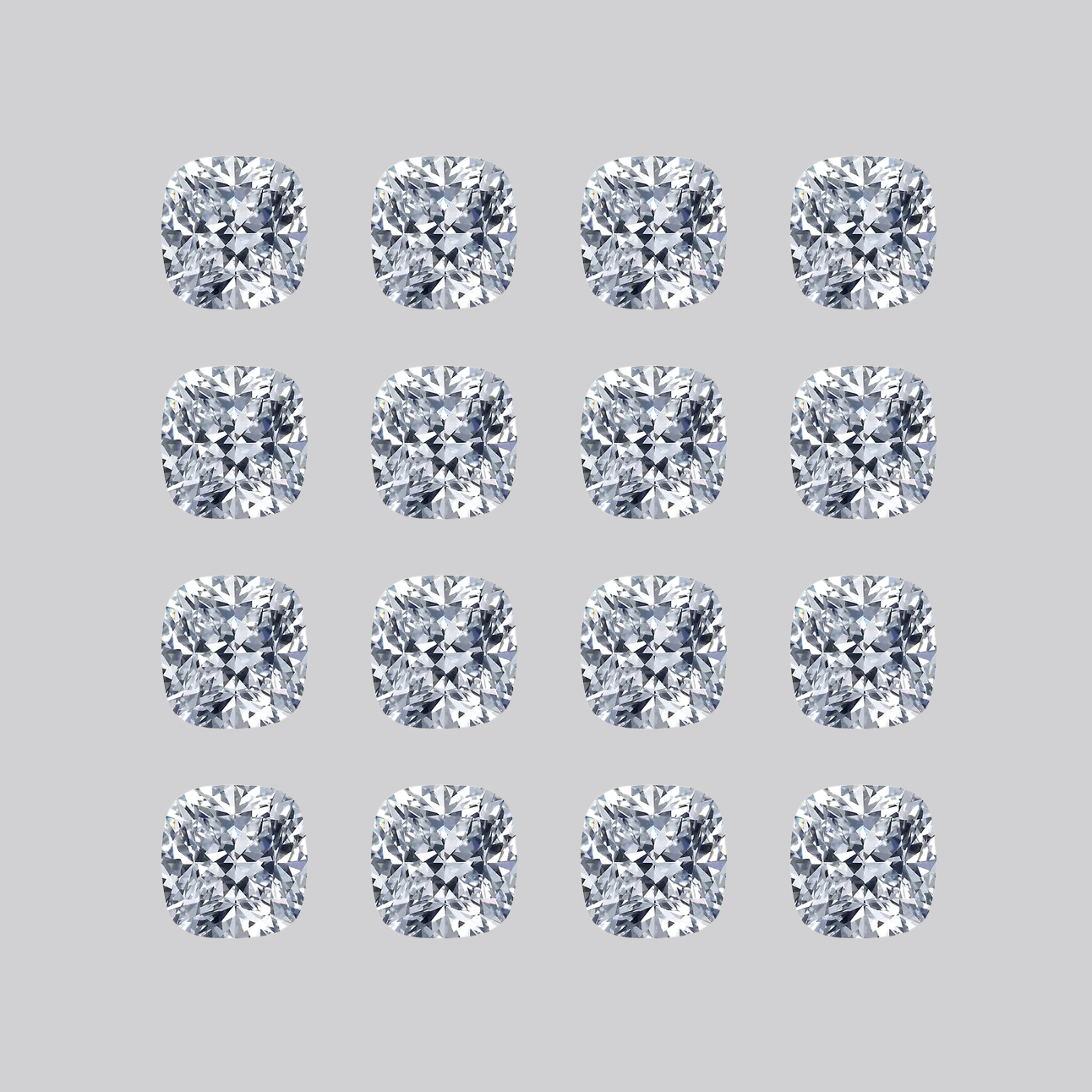 Cushion Shape Diamond Layouts