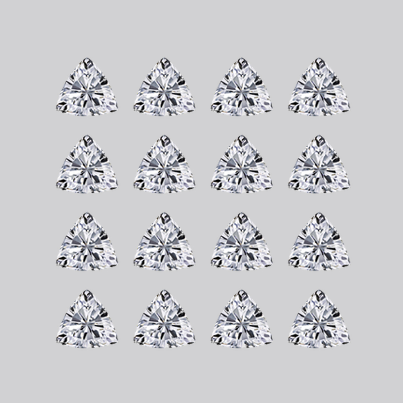 Trilliant Shape Diamond Layouts