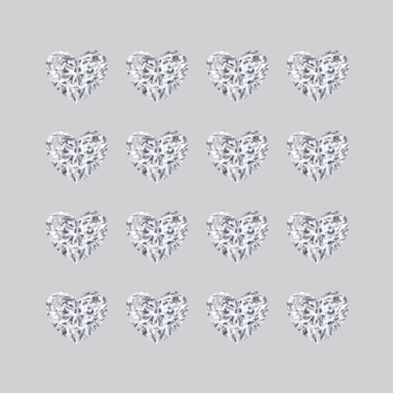 Heart Shape Diamond Layouts