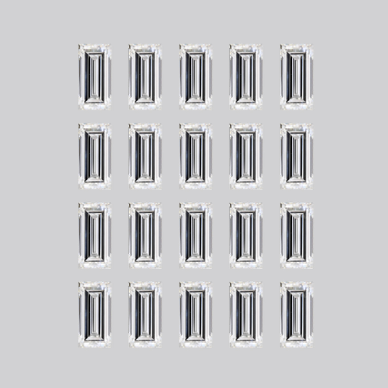 Baguette Shape Diamond Layouts