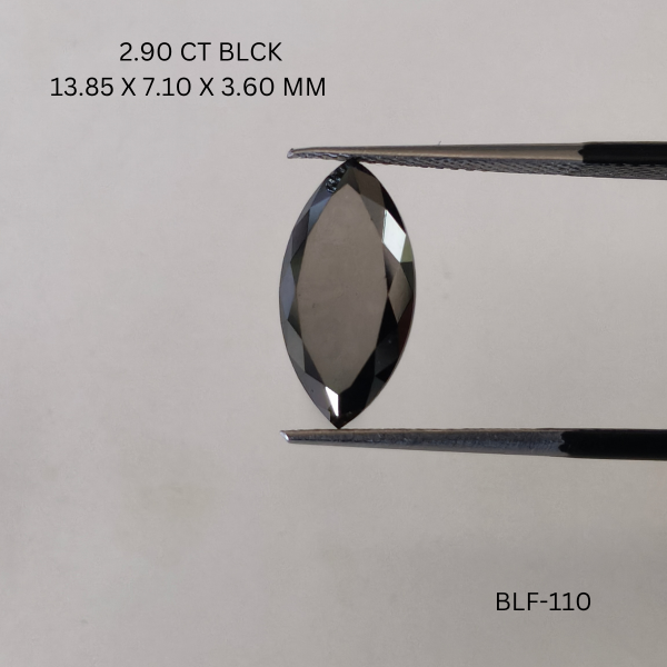 2.90 CT BLACK PK MARQUISE diamond Black Diamond