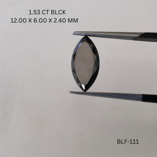 1.53 CT BLACK PK MARQUISE diamond Fancy Shape