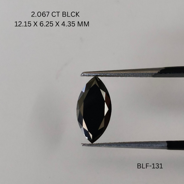 2.06 CT BLACK PK MARQUISE diamond Fancy Shape