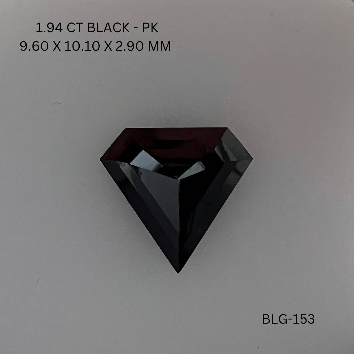 1.94 CT BLACK PK DIAMOND diamond Fancy Shape