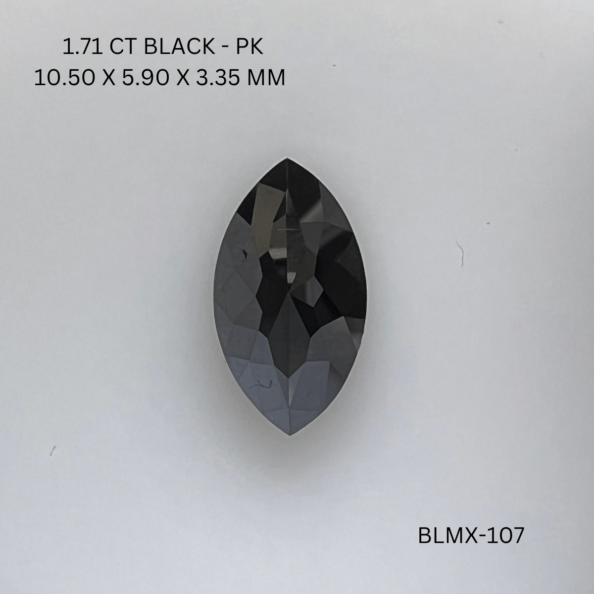 1.71 CT BLACK PK MARQUISE diamond Fancy Shape