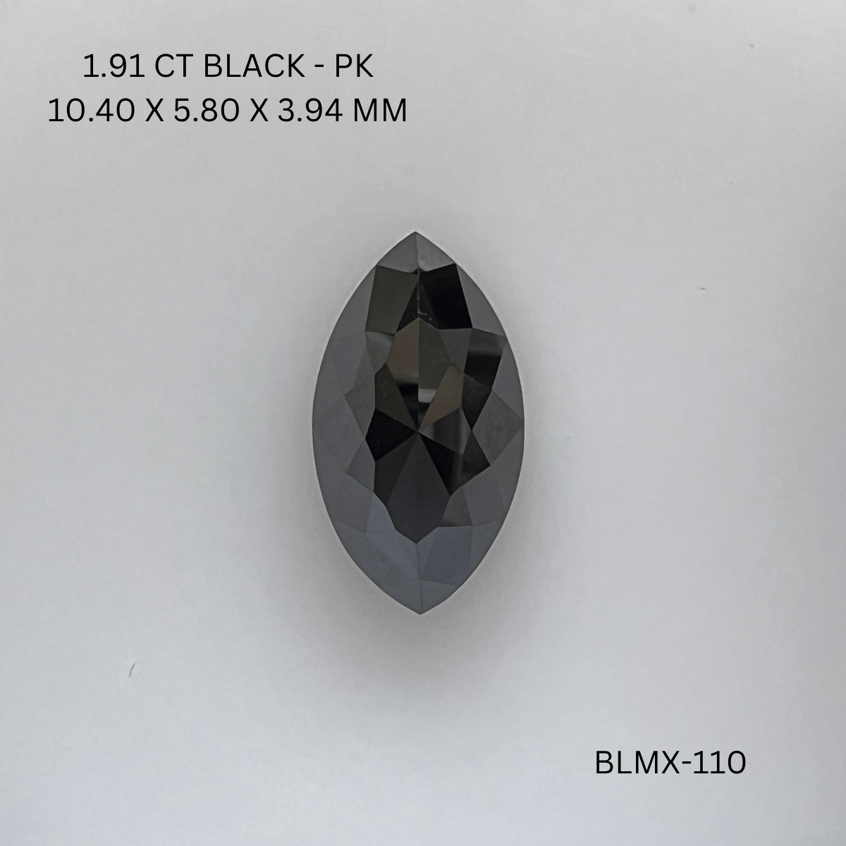1.91 CT BLACK PK MARQUISE diamond Fancy Shape