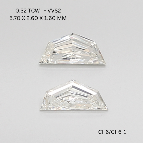 0.32 CT I VVS2 CADILLAC diamond Pairs Inventory