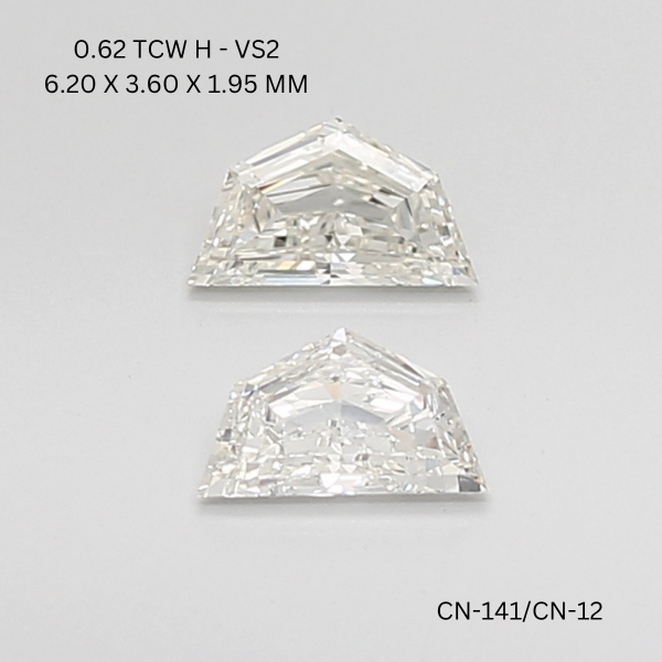 0.62 CT H VS2 CADILLAC diamond Pairs Inventory