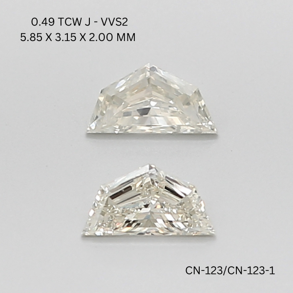 0.49 CT J VVS2 CADILLAC diamond Pairs Inventory