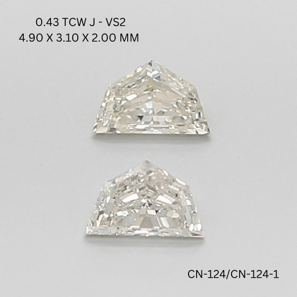 0.43 CT J VS2 CADILLAC diamond Pairs Inventory
