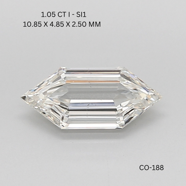 1.05 CT I SI1 HEXAGONAL diamond Fancy Shape