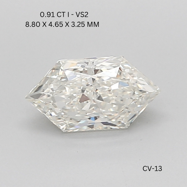 0.91 CT I VS2 HEXAGONAL diamond Fancy Shape