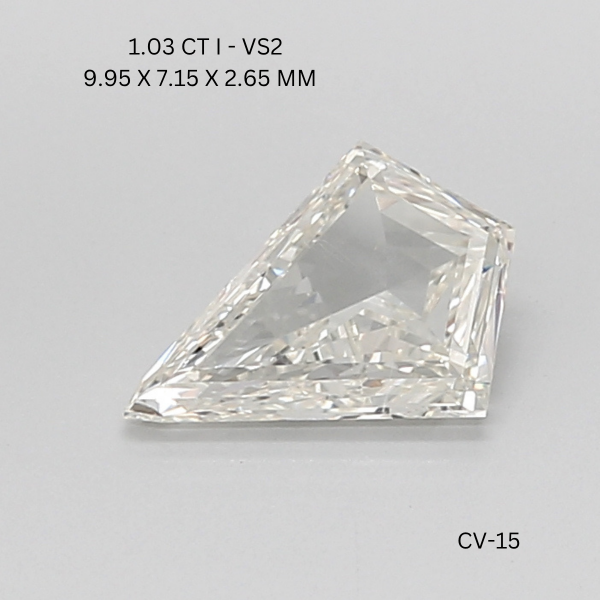 1.03 CT I VS2 KITE diamond Fancy Shape