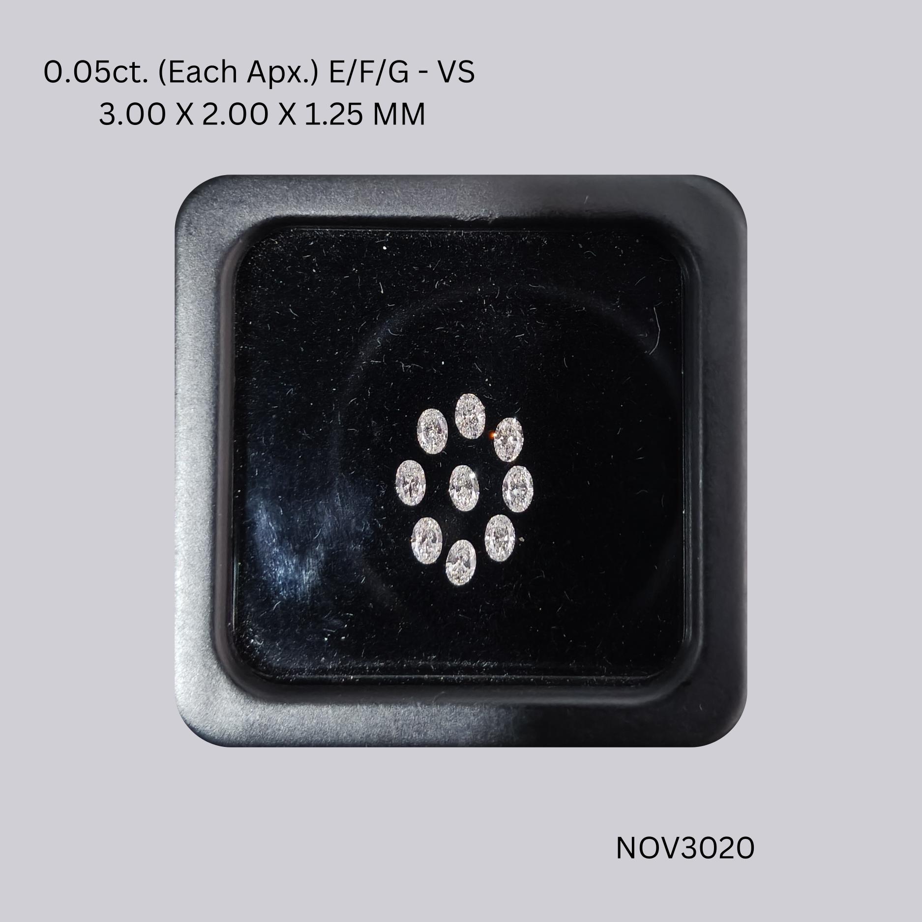 5.94 CT E/F/G VS OVAL diamond Layout