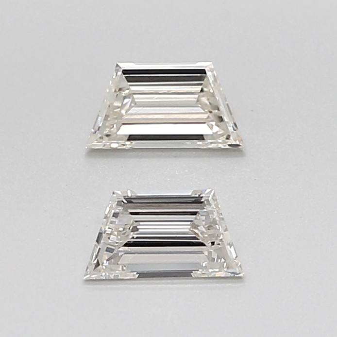 0.47 CT I VS1 TRAPEZOID diamond Pairs Inventory