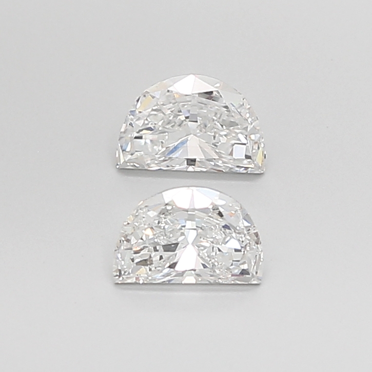 0.71 CT E VVS2 HALF MOON diamond Pairs Inventory