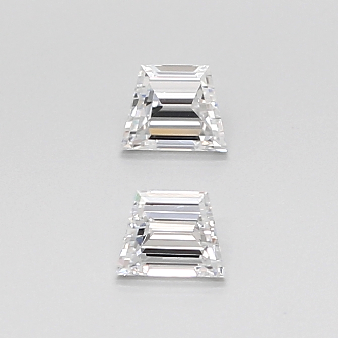 0.31 CT E VVS2 TRAPEZOID diamond Pairs Inventory